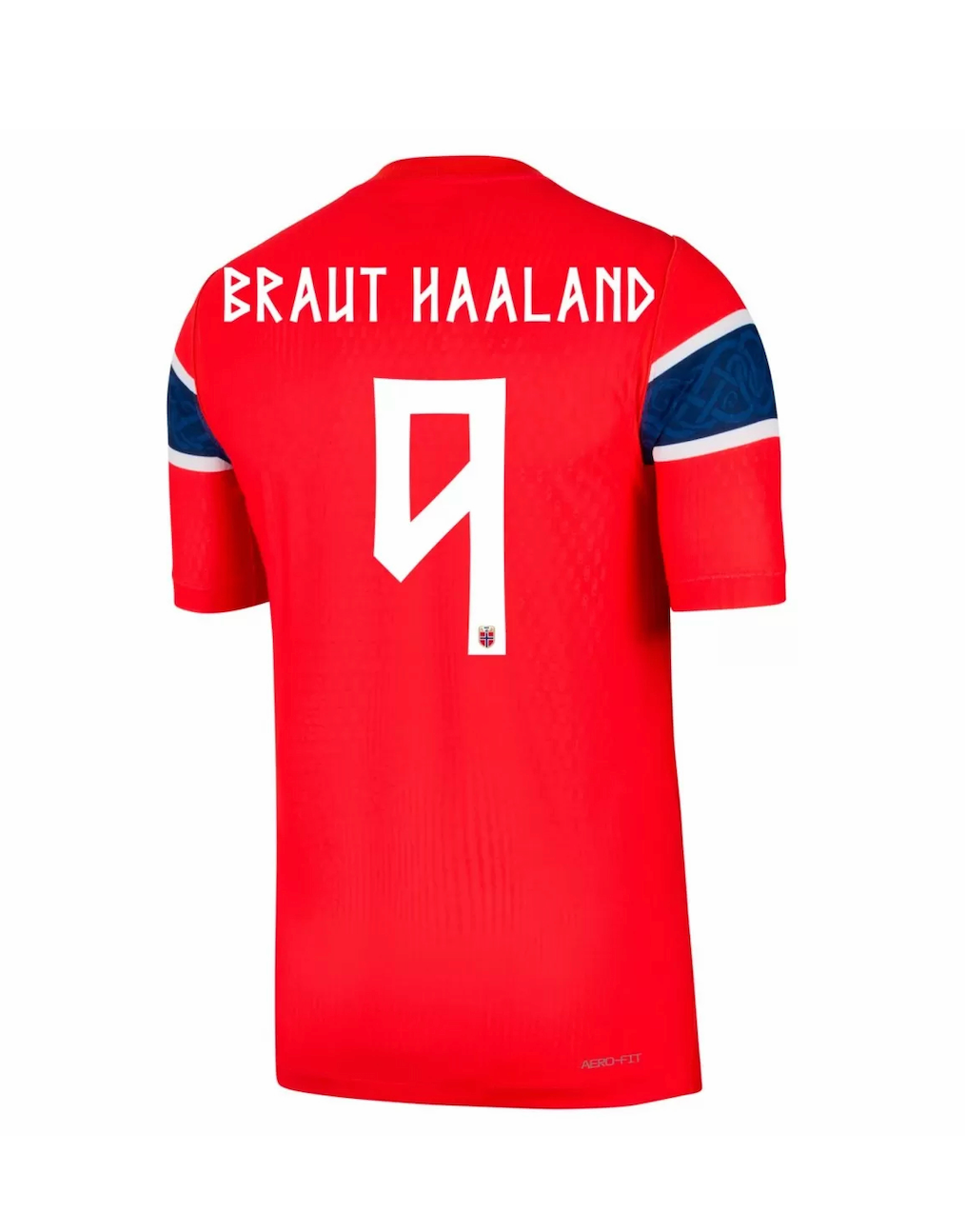 Braut Haaland #9 Norway Authentic Football Jersey Home Shirt 2026 World Cup Edition in Red