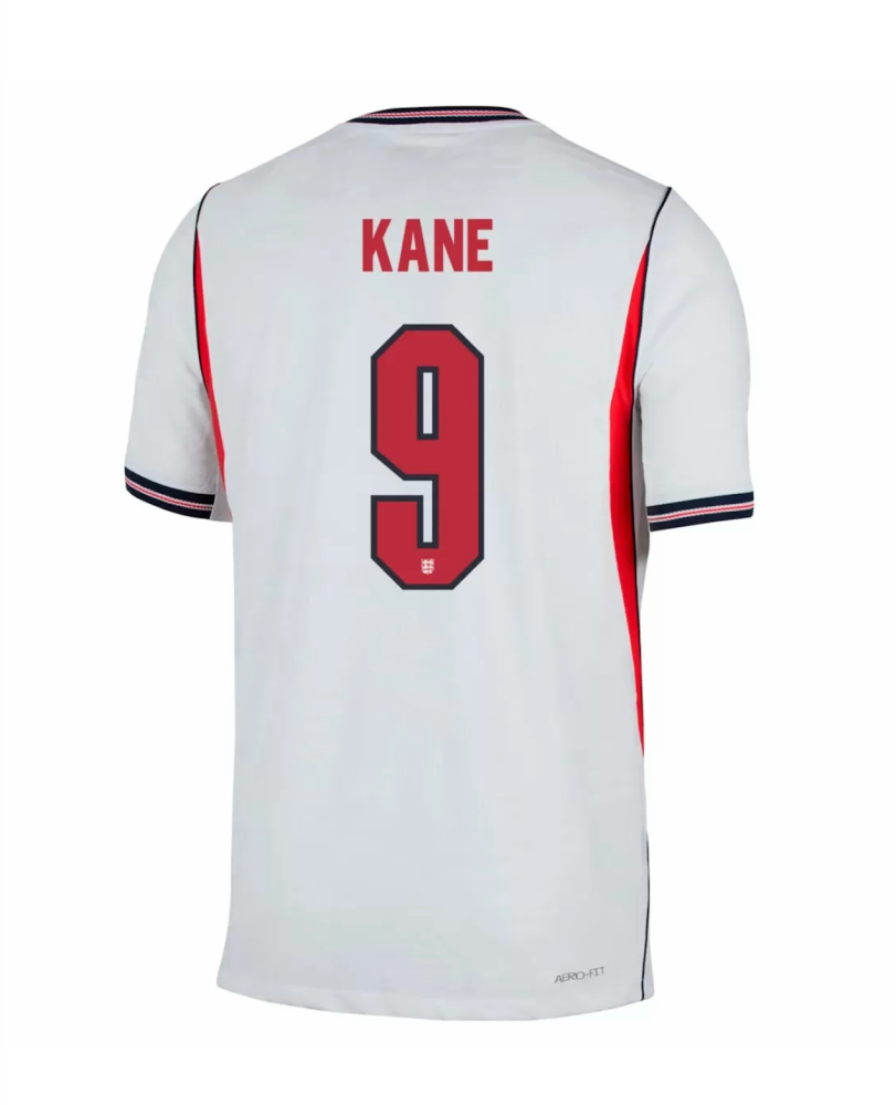 KANE #9 England Authentic Soccer Jersey Home Shirt World Cup 2026