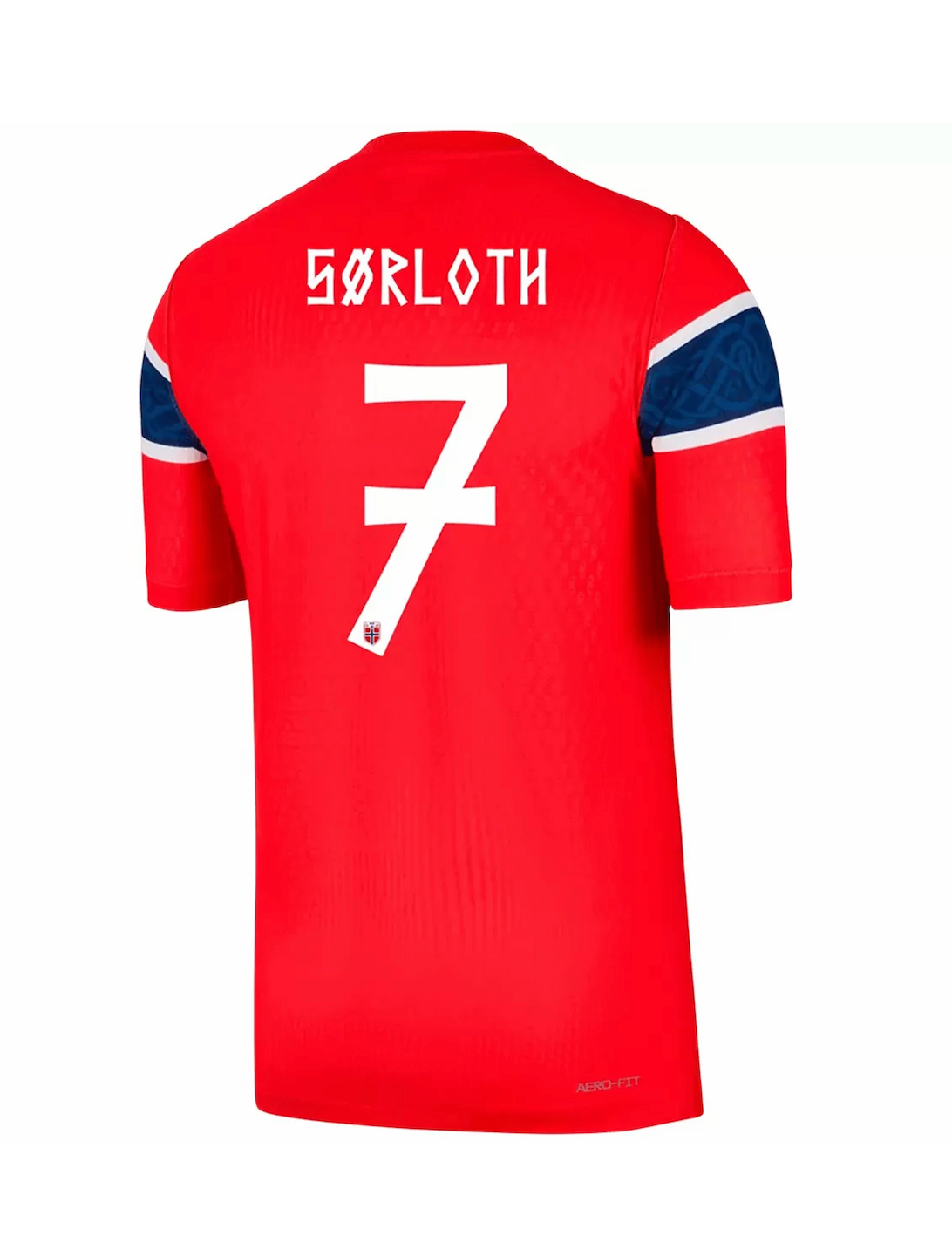 Sørloth #7 Norway Authentic Football Jersey Home Shirt 2026 World Cup Edition in Red