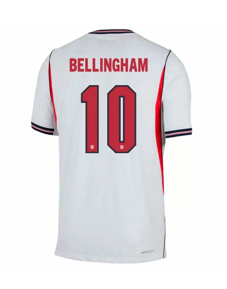 BELLINGHAM #10 England Authentic Soccer Jersey Home Shirt World Cup 2026