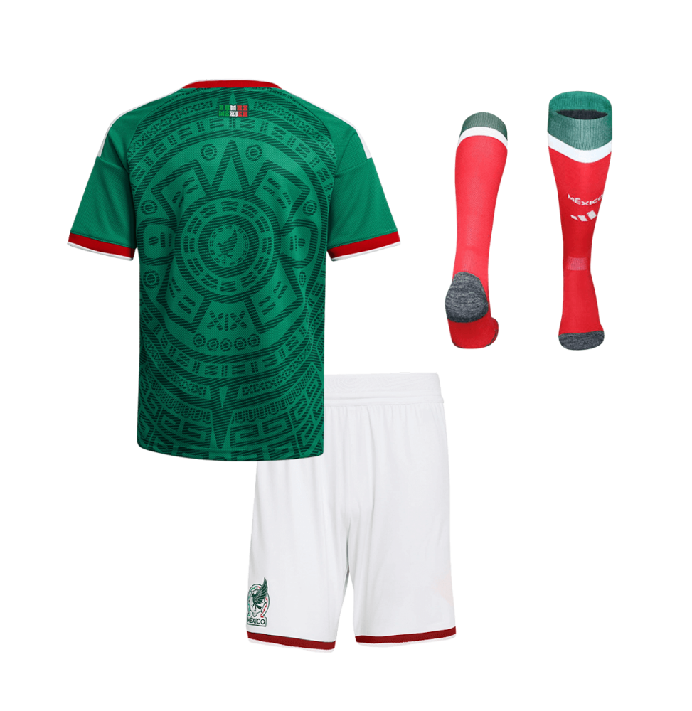 Mexico Soccer Jersey Home Kids Full Kit World Cup 2026