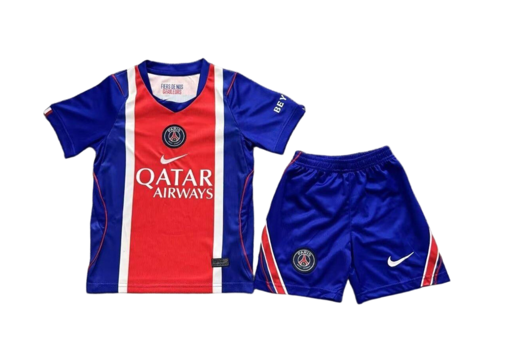 PSG Football Jersey Home Kids Kit Jersey+Shorts 2026/27