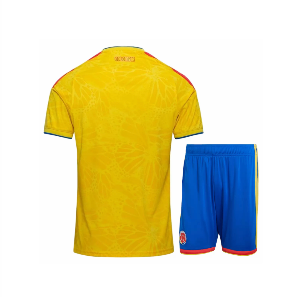 Colombia Soccer Jersey Home Kit Jersey+Shorts World Cup 2026