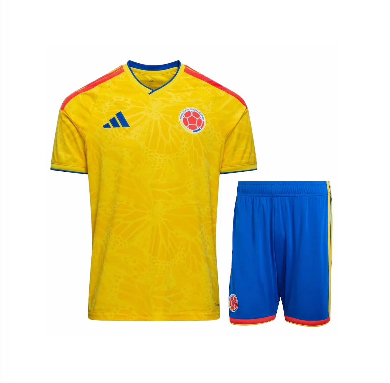 Colombia Soccer Jersey Home Jersey & Shorts Kit 2026 World Cup Edition in Yellow