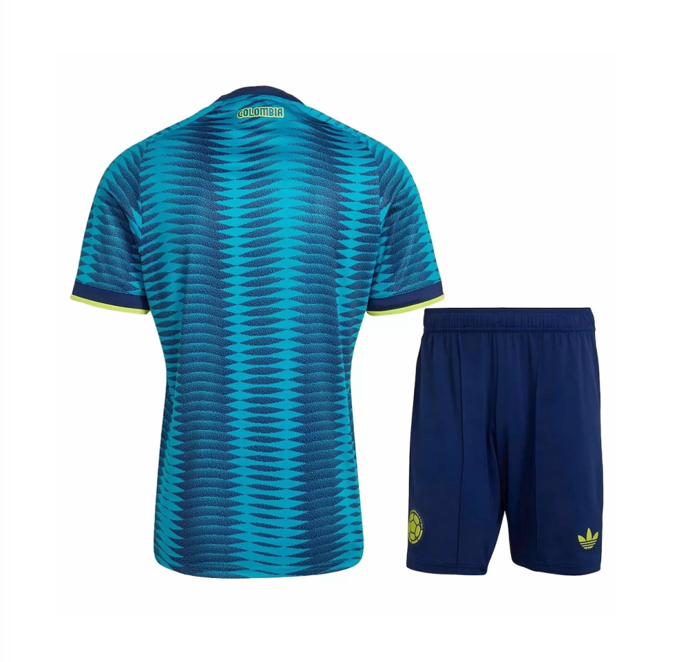 Colombia Soccer Jersey Away Kit Jersey+Shorts World Cup 2026