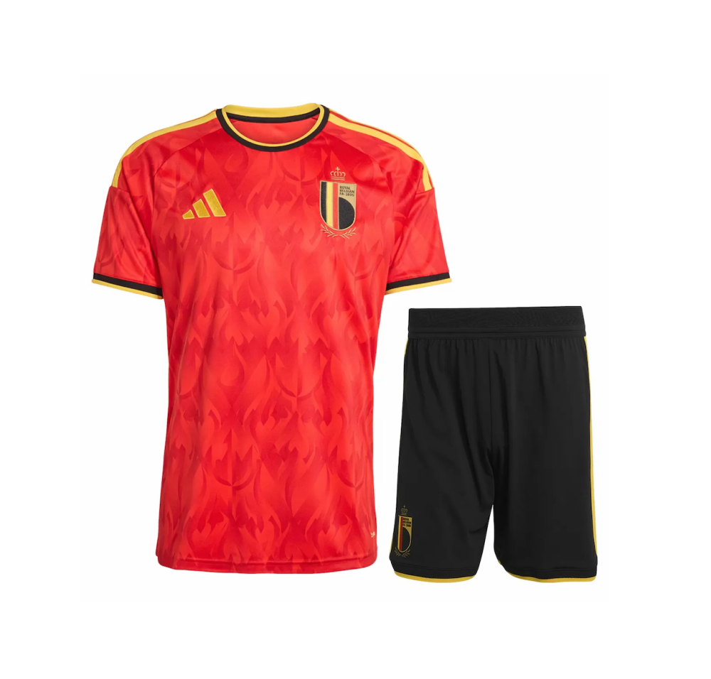 Belgium Football Jersey Home Kit Jersey+Shorts World Cup 2026