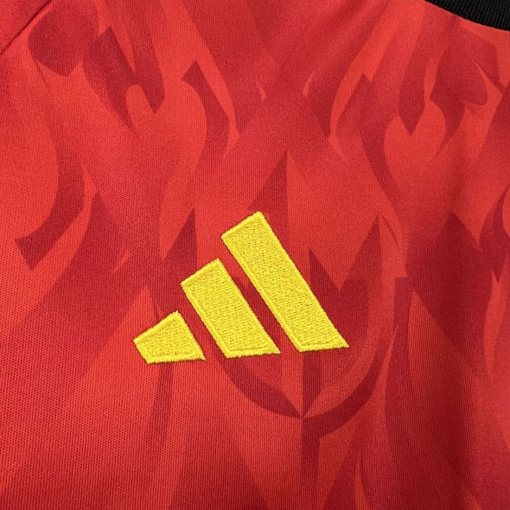 Belgium Soccer Jersey Home Kids Kit Jersey+Shorts World Cup 2026