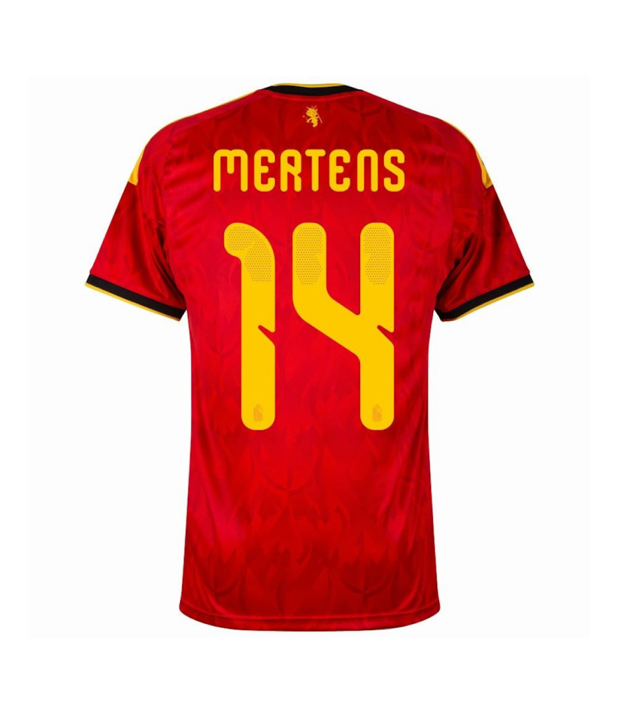 MERTENS #14 Belgium Soccer Jersey Home Custom Shirt World Cup 2026