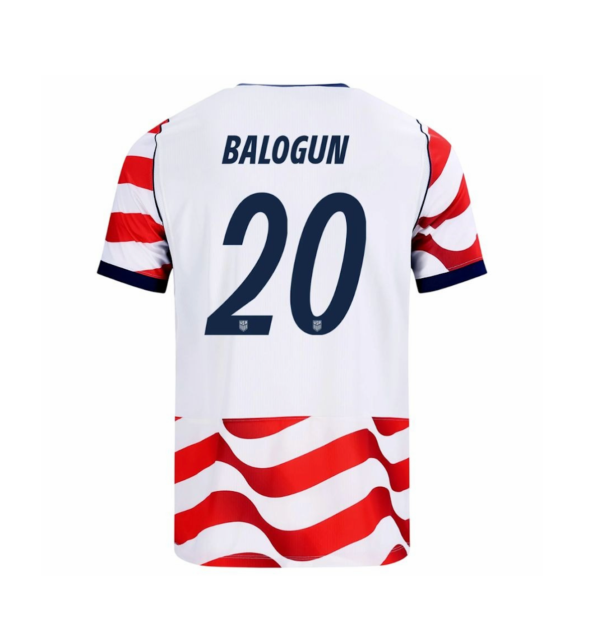 Balogun #20 USA Soccer Jersey Home Custom Shirt 2026 World Cup Edition in Model Year: 2026confederate: Concacaf Country: