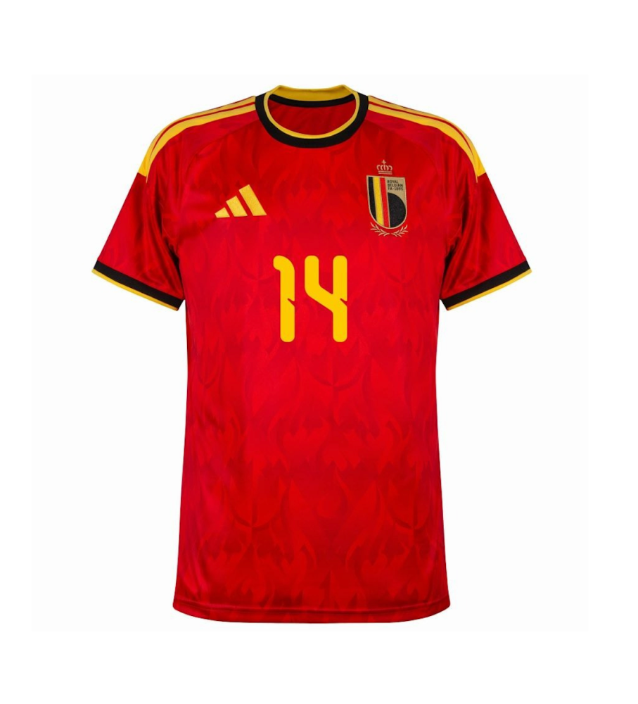 MERTENS #14 Belgium Soccer Jersey Home Custom Shirt World Cup 2026
