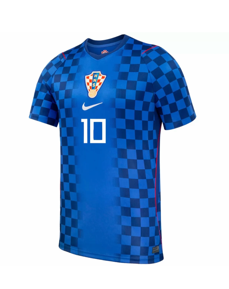 MODRIĆ #10 Croatia Soccer Jersey Away Custom Shirt World Cup 2026