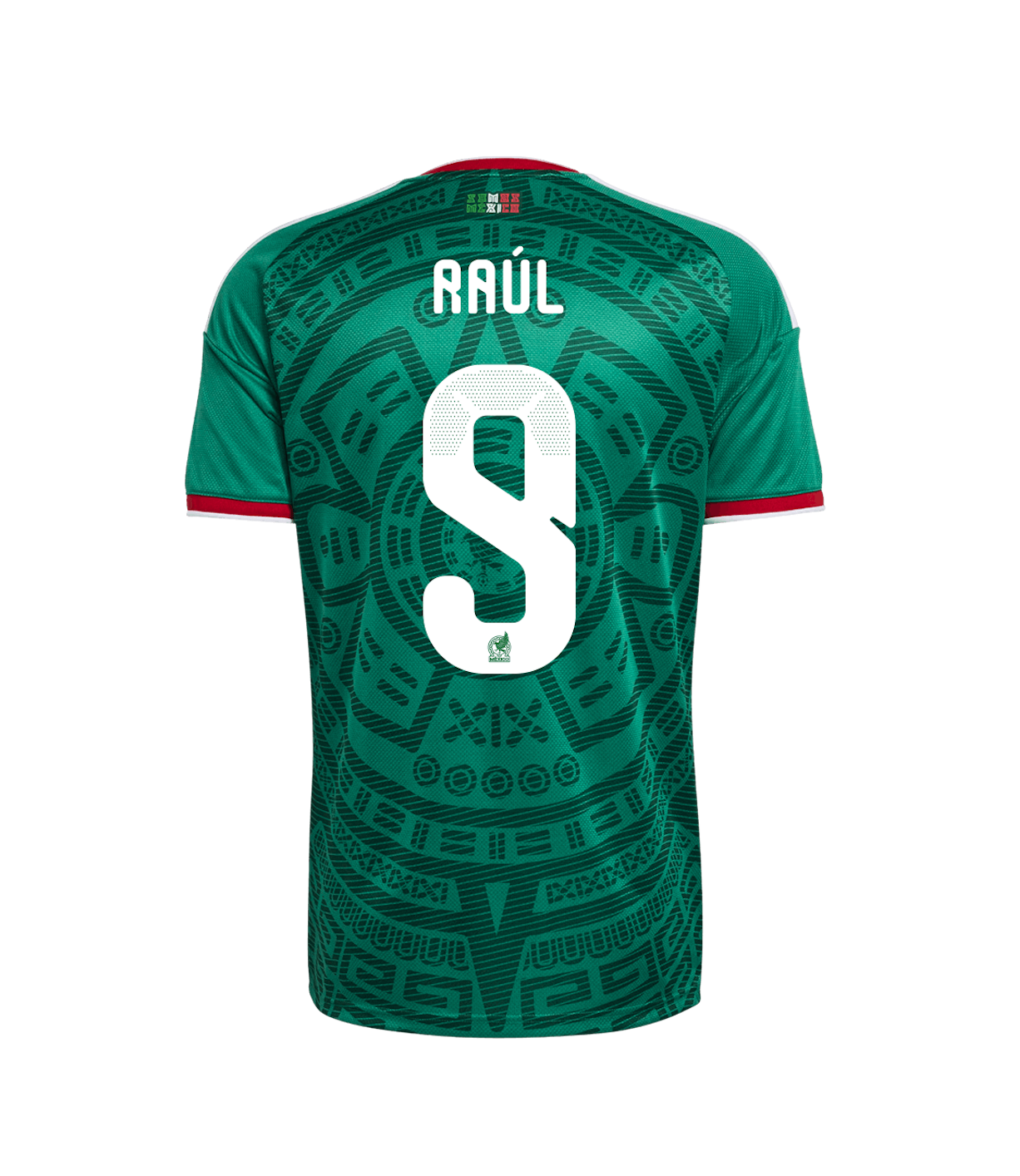 RAÚL #9 Mexico Soccer Jersey Home Custom Shirt 2026 World Cup Edition in Green