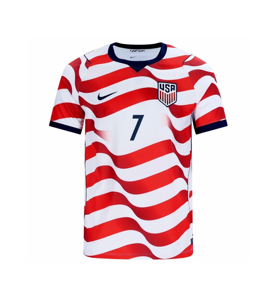 LUNA #7 USA Soccer Jersey Home Custom Shirt World Cup 2026