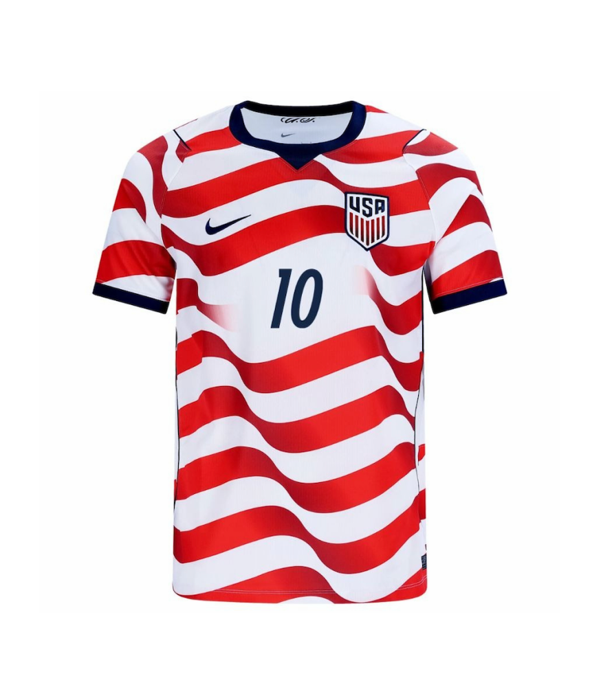 PULISIC #10 USA Soccer Jersey Home Custom Shirt World Cup 2026