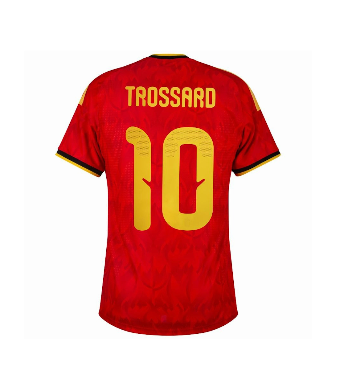 Trossard #10 Belgium Authentic Football Jersey Home Shirt 2026 World Cup Edition in Red