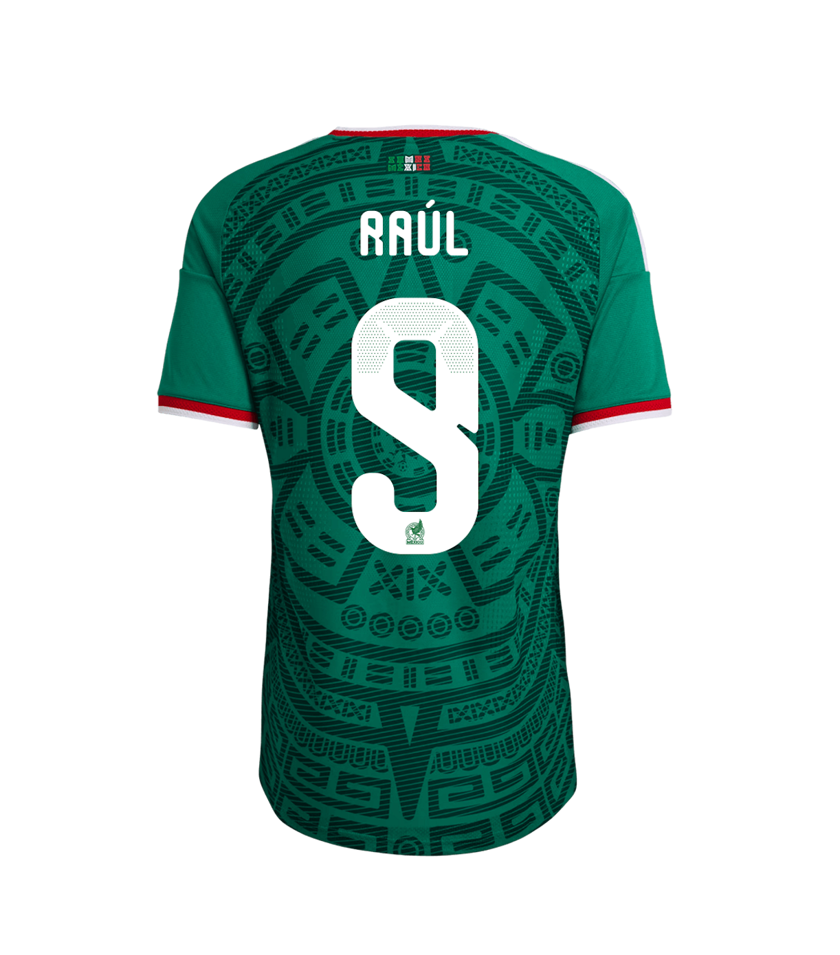 RAÚL #9 Mexico Authentic Home Kit Soccer Jersey 2026 World Cup Edition in Model Year: 2026confederate: Concacaf Country: