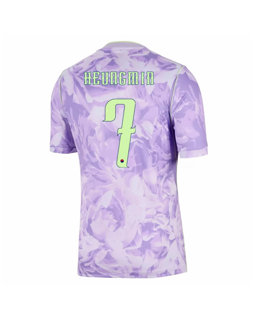 HEUNGMIN #7 South Korea Soccer Jersey Away Custom Shirt World Cup 2026