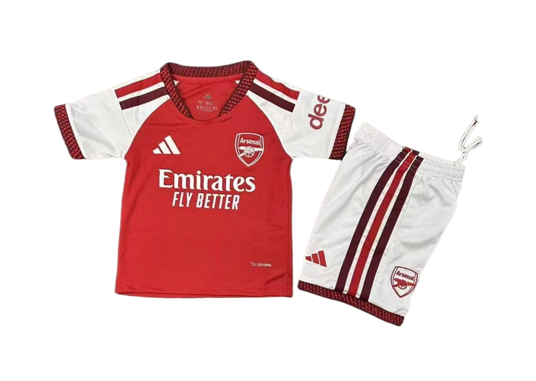 Arsenal Soccer Jersey Home Kids Jersey & Shorts Kit 2026/27 in Red