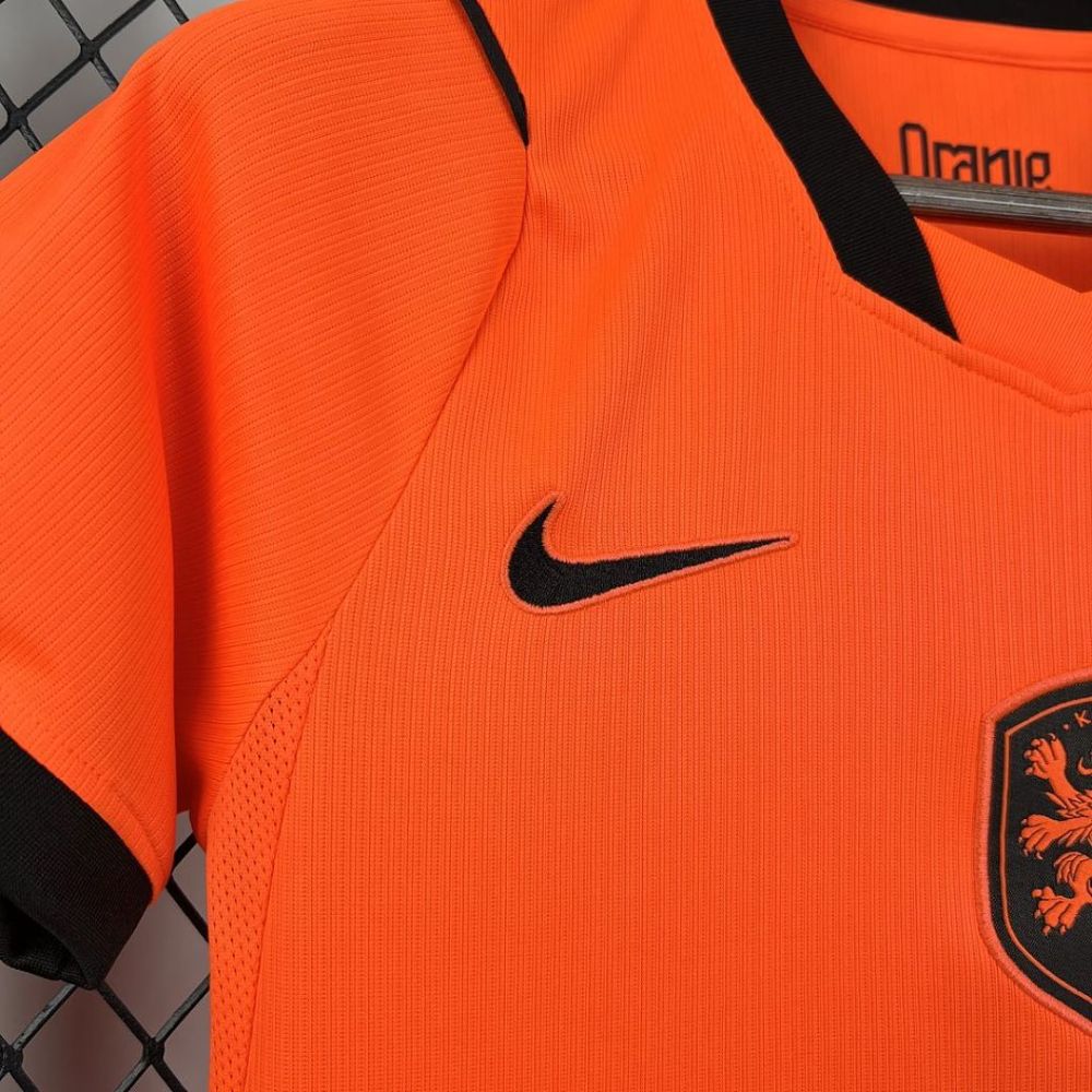 Netherlands Football Jersey Women's Home Custom Shirt World Cup 2026