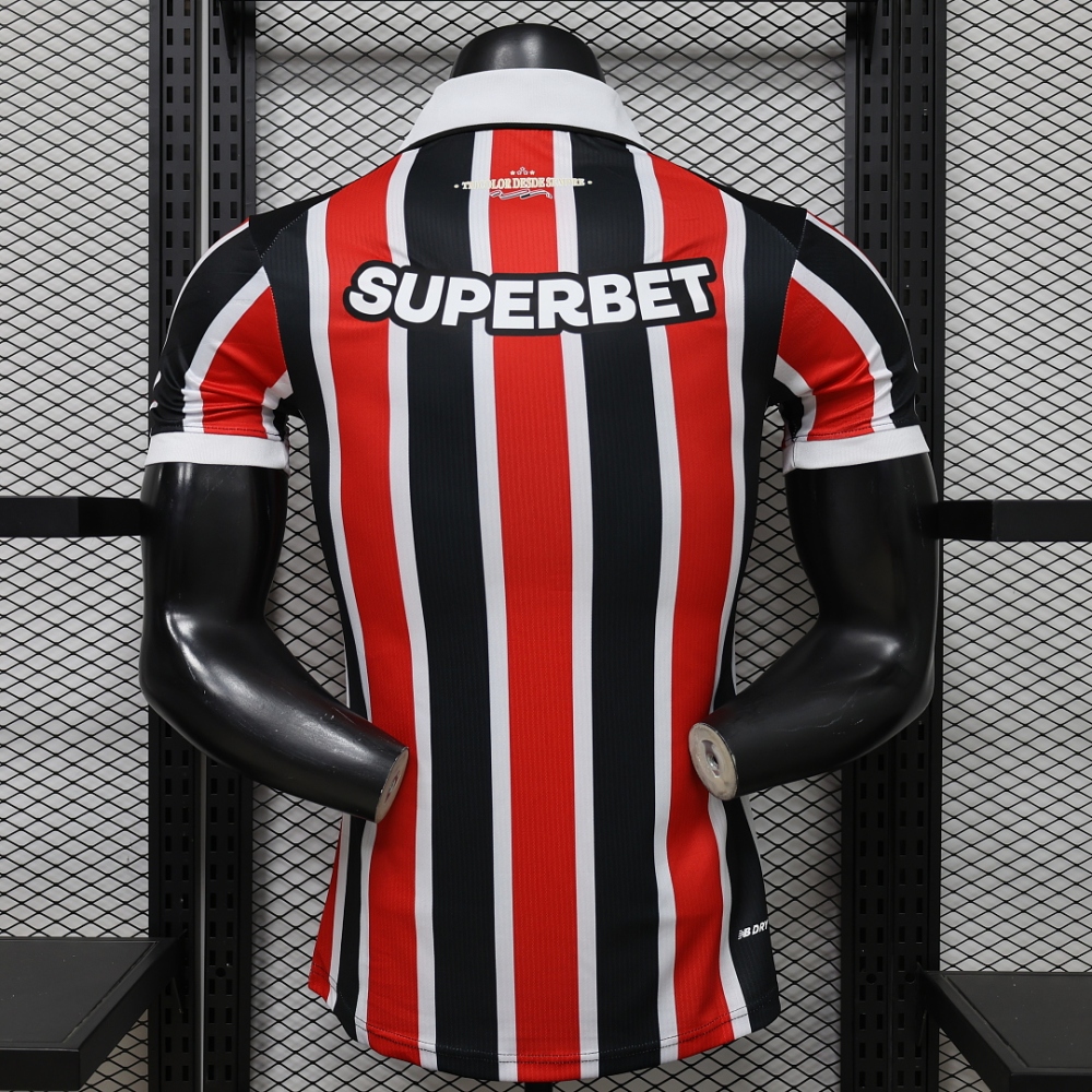 Sao Paulo FC Authentic Soccer Jersey Away Shirt 2026
