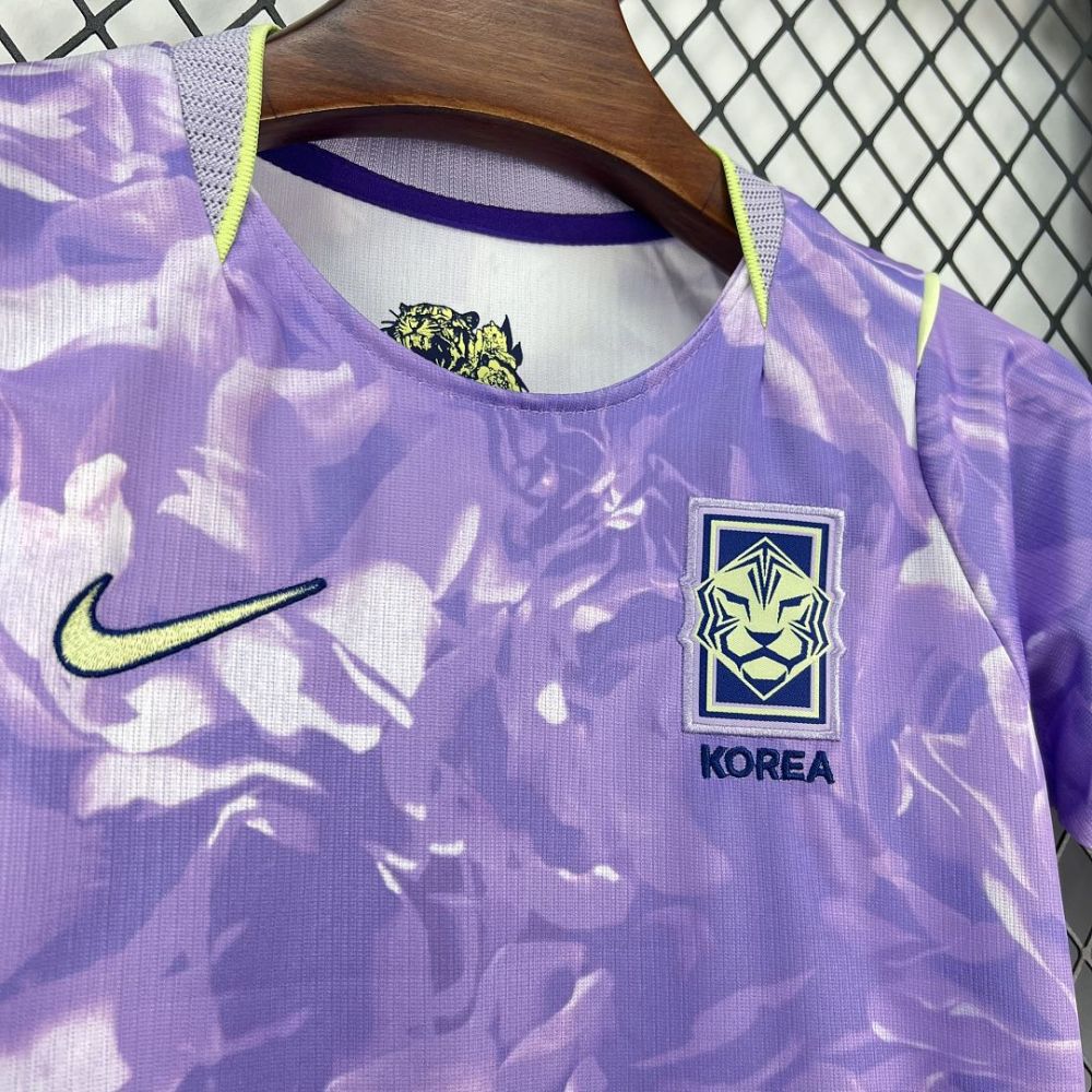 South Korea Football Jersey Away Kids Kit Jersey+Shorts World Cup 2026