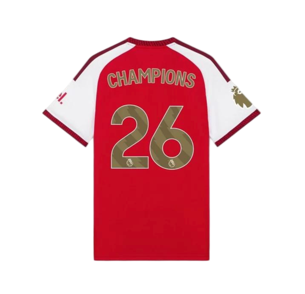 Arsenal Football Jersey Home Premier League Champions Custom Shirt 2026/27