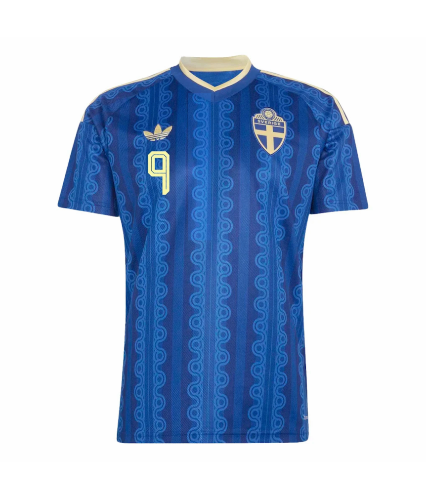  Isak #9 Sweden Football Jersey Away Custom Shirt World Cup 2026