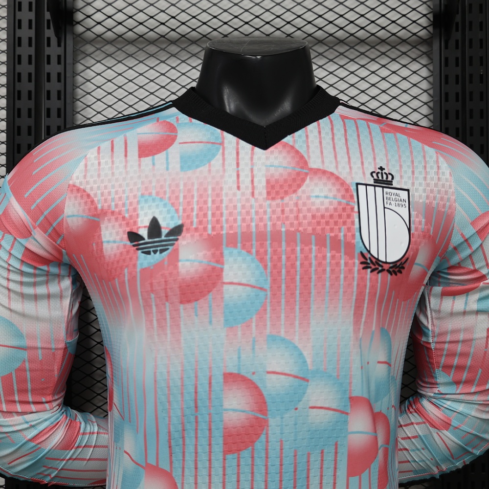 Belgium Authentic Football Jersey Away Long Sleeve Shirt World Cup 2026