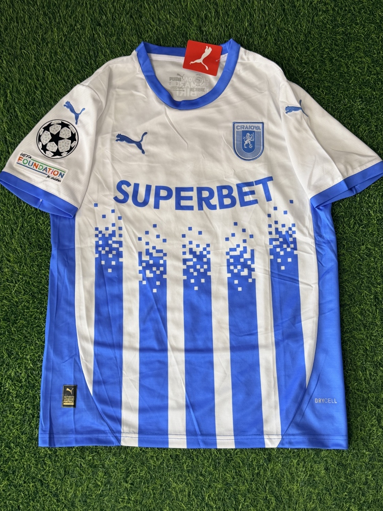 Universitatea Craiova Soccer Jersey Home Custom Shirt 25-26