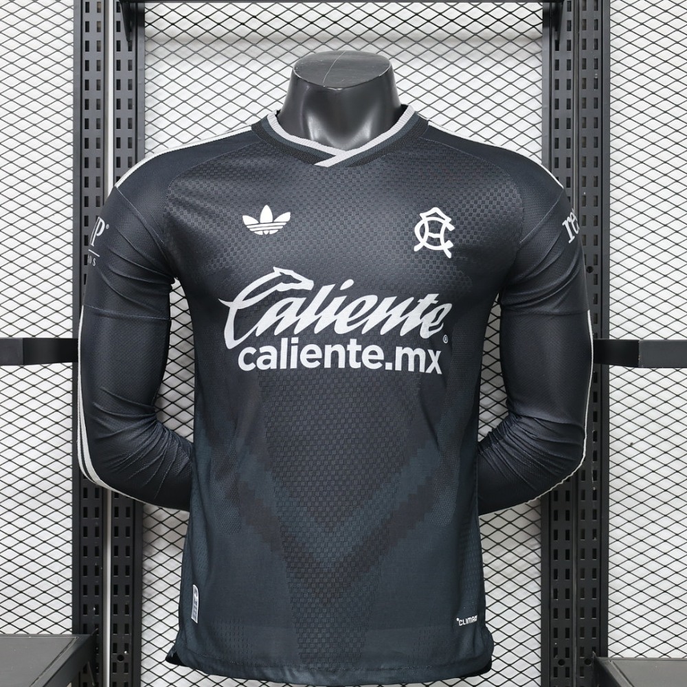 Club America Authentic Soccer Jersey Away Long Sleeve Shirt 2026/27