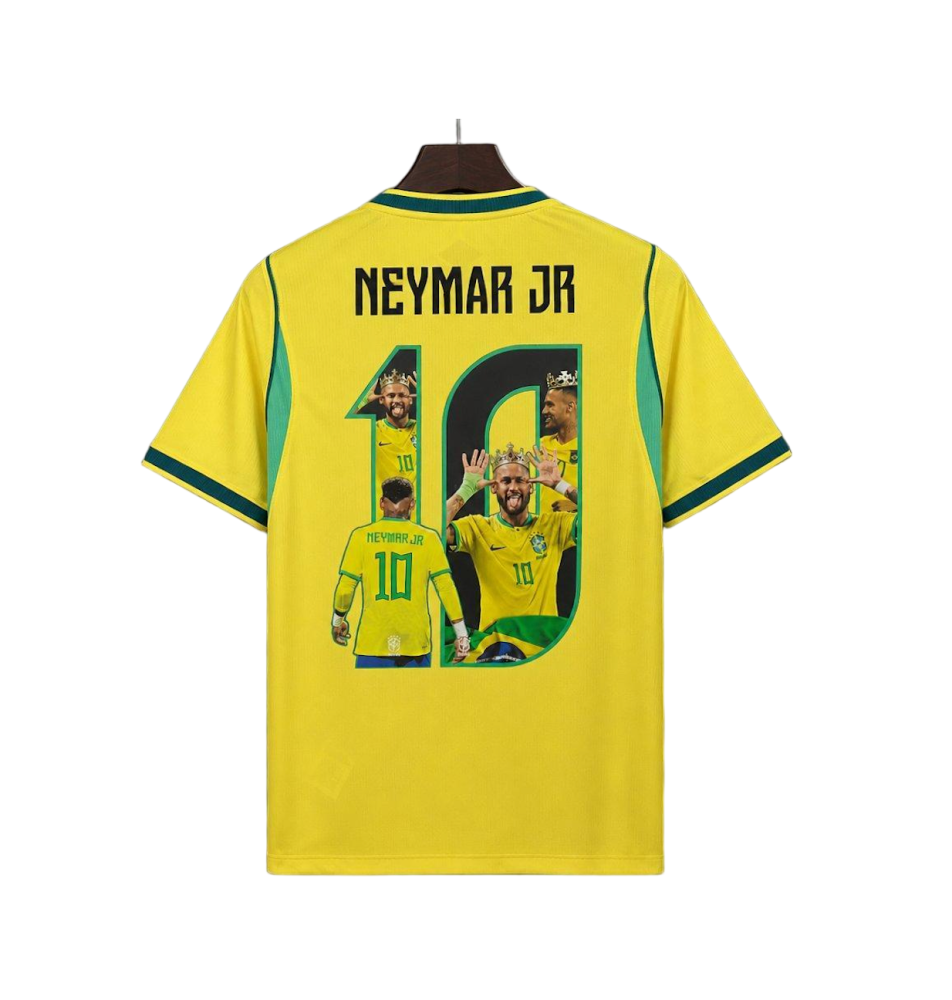 Brazil Soccer Jersey Home Neymar JR Special Custom Shirt World Cup 2026
