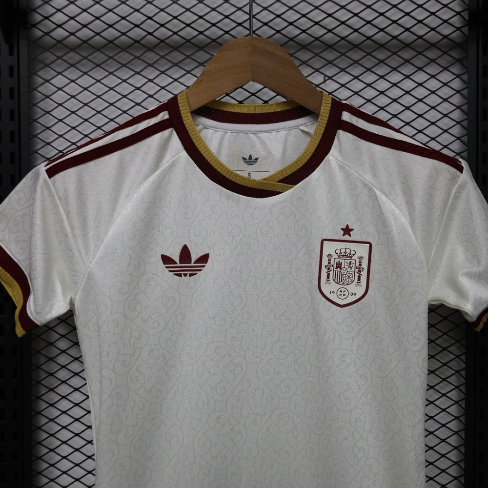 Spain Authentic Football Jersey Women's Away Shirt World Cup 2026 - Player Version