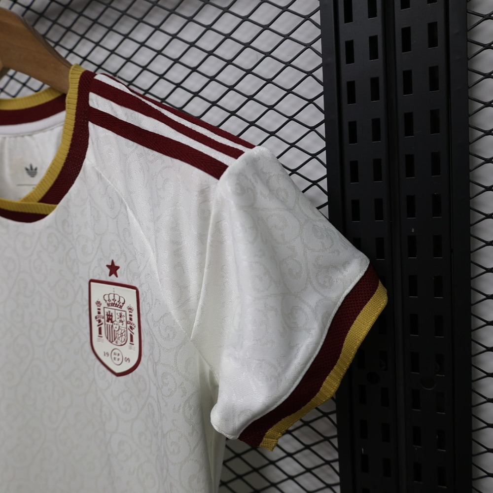 Spain Authentic Football Jersey Women's Away Shirt World Cup 2026 - Player Version