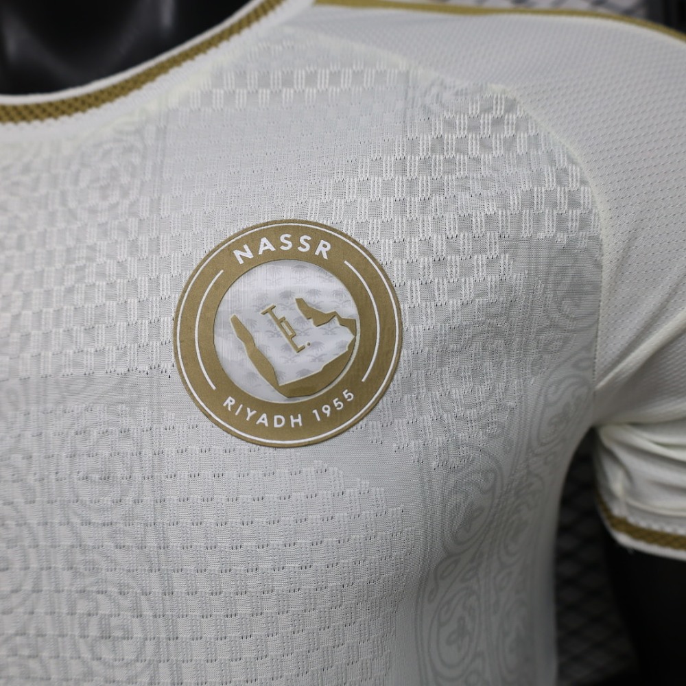 Al Nassr Authentic Soccer Jersey Away Shirt 2026/27