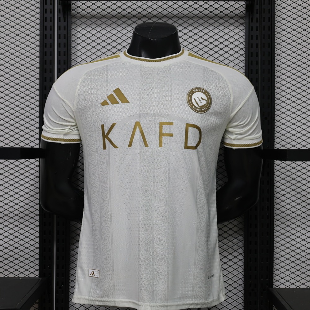 Al Nassr Authentic Soccer Jersey Away Shirt 2026/27 - With Sponsor