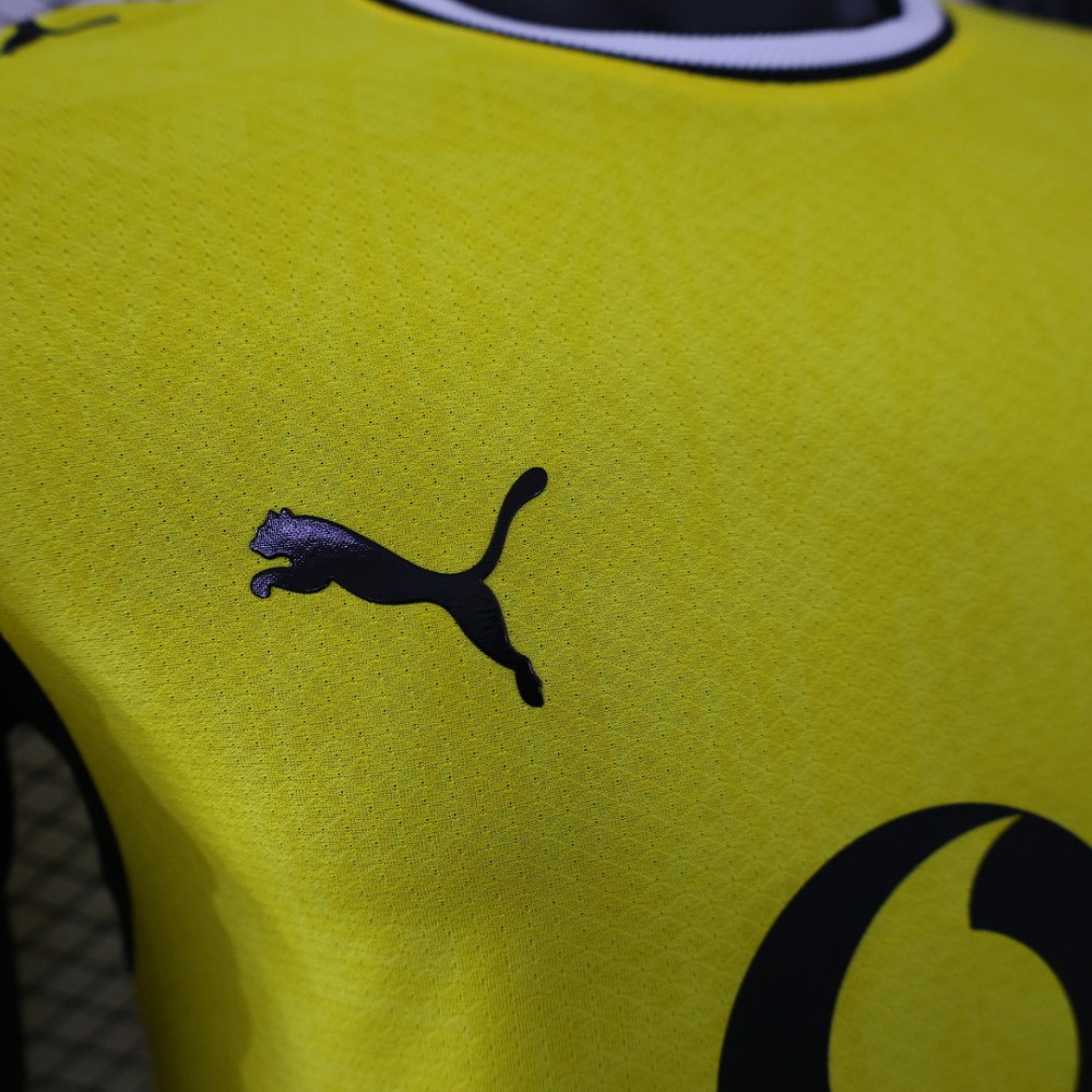Borussia Dortmund Authentic Home Long Sleeve Football Shirt 2026/27