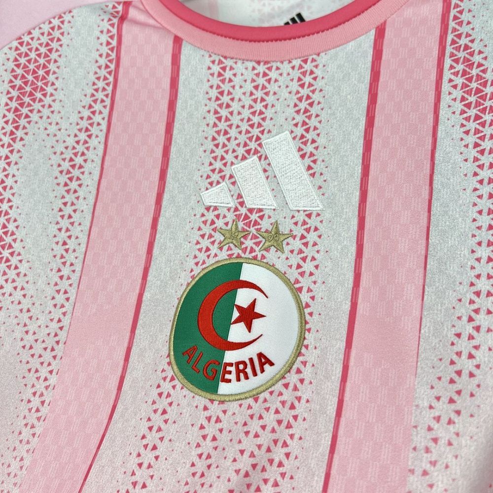 Algeria Soccer Jersey Pink Training Custom Shirt World Cup 2026