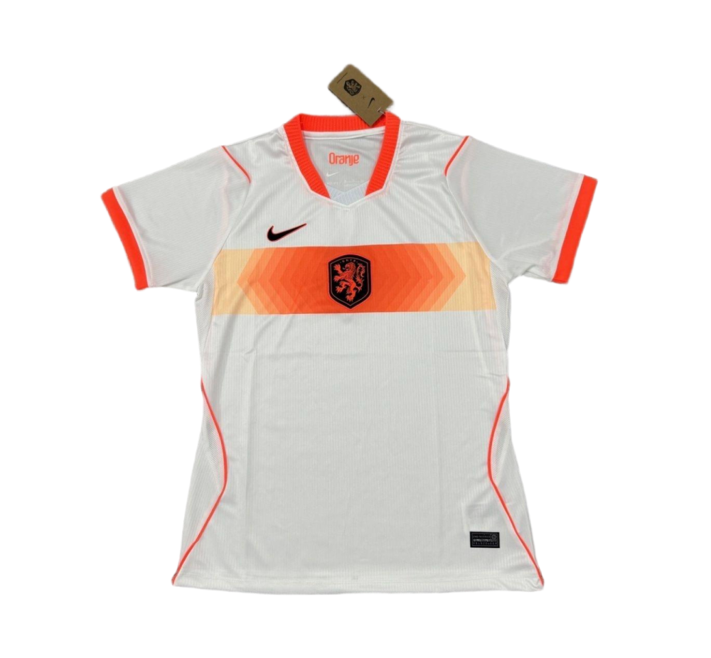 Netherlands Football Jersey Women's Away Custom Shirt World Cup 2026