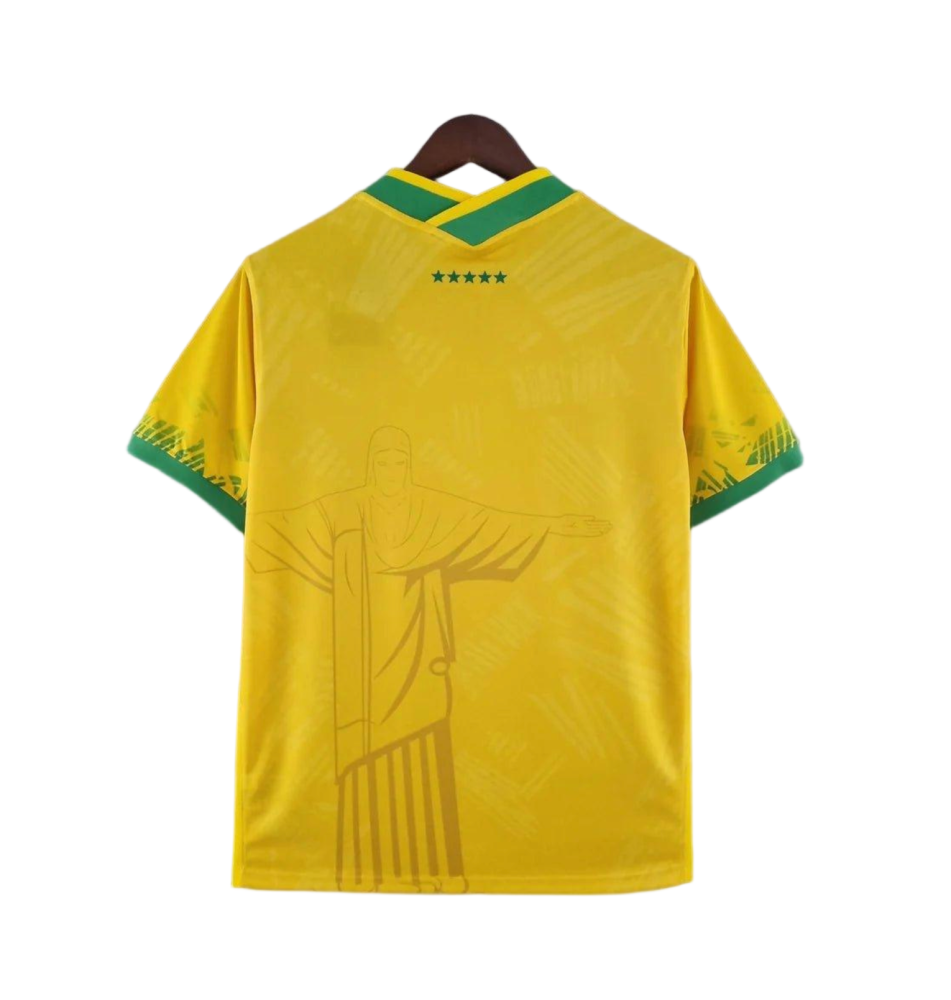 Brazil Retro Soccer Jersey Special Edition Custom Shirt World Cup 2022