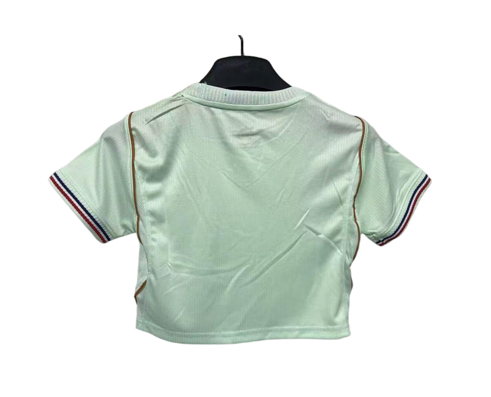 France Football Jersey Women's Away Crop Top World Cup 2026