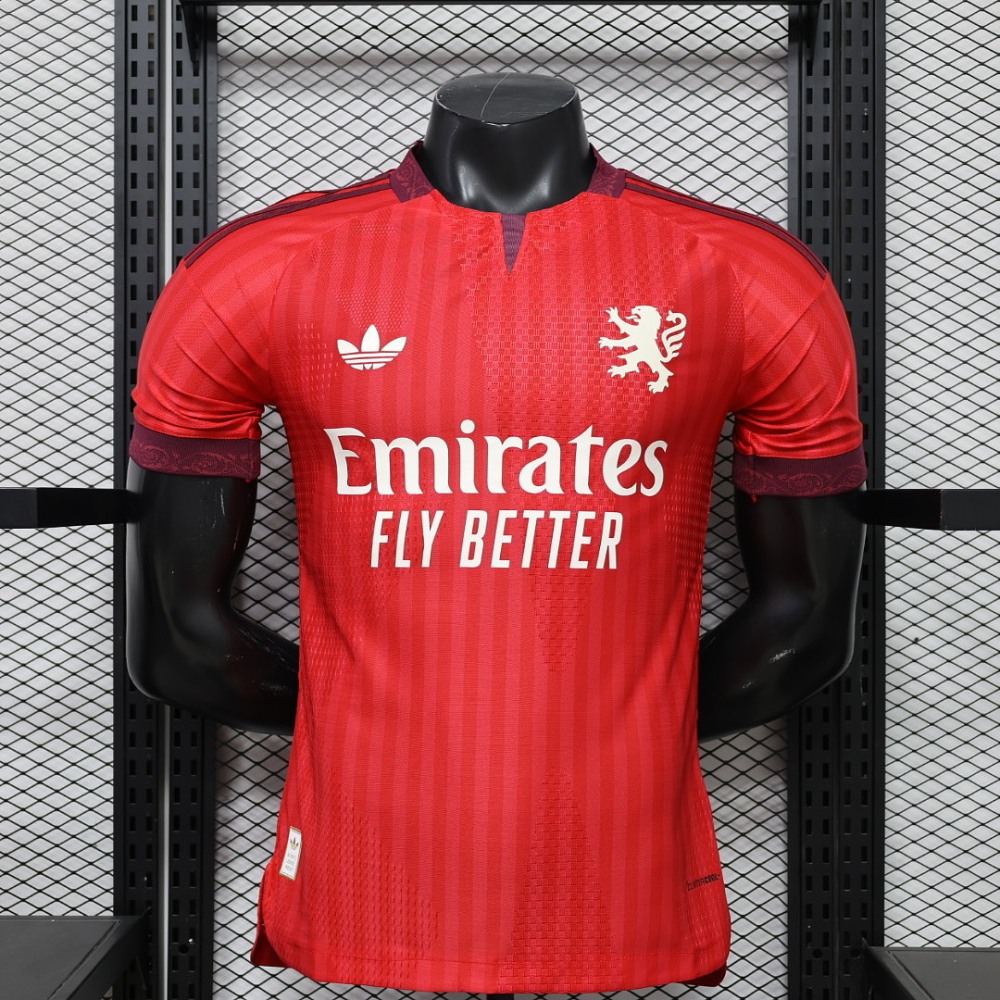 Olympique Lyonnais Authentic Soccer Jersey Away Shirt 2025-26