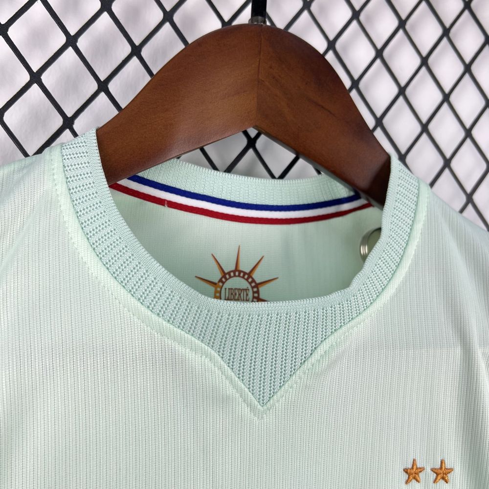 France Football Jersey Away Kids Kit Jersey+Shorts World Cup 2026