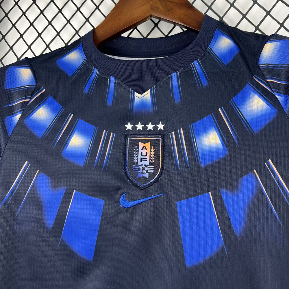 Uruguay Football Jersey Away Kids Kit Jersey+Shorts World Cup 2026