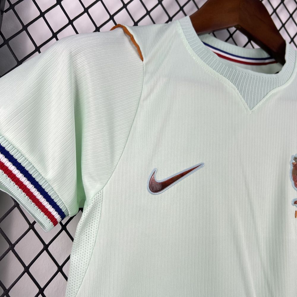 France Football Jersey Away Kids Kit Jersey+Shorts World Cup 2026