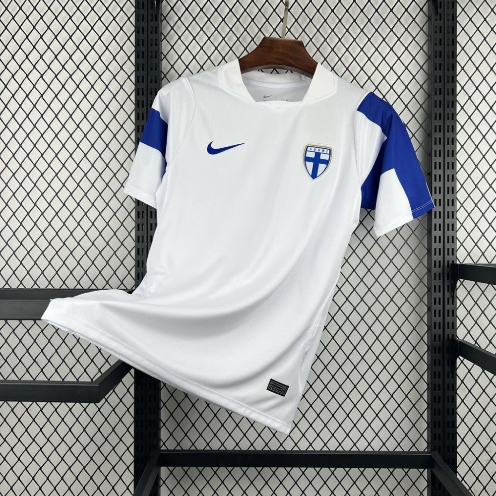 Finland Soccer Jersey Home Custom Shirt 2026