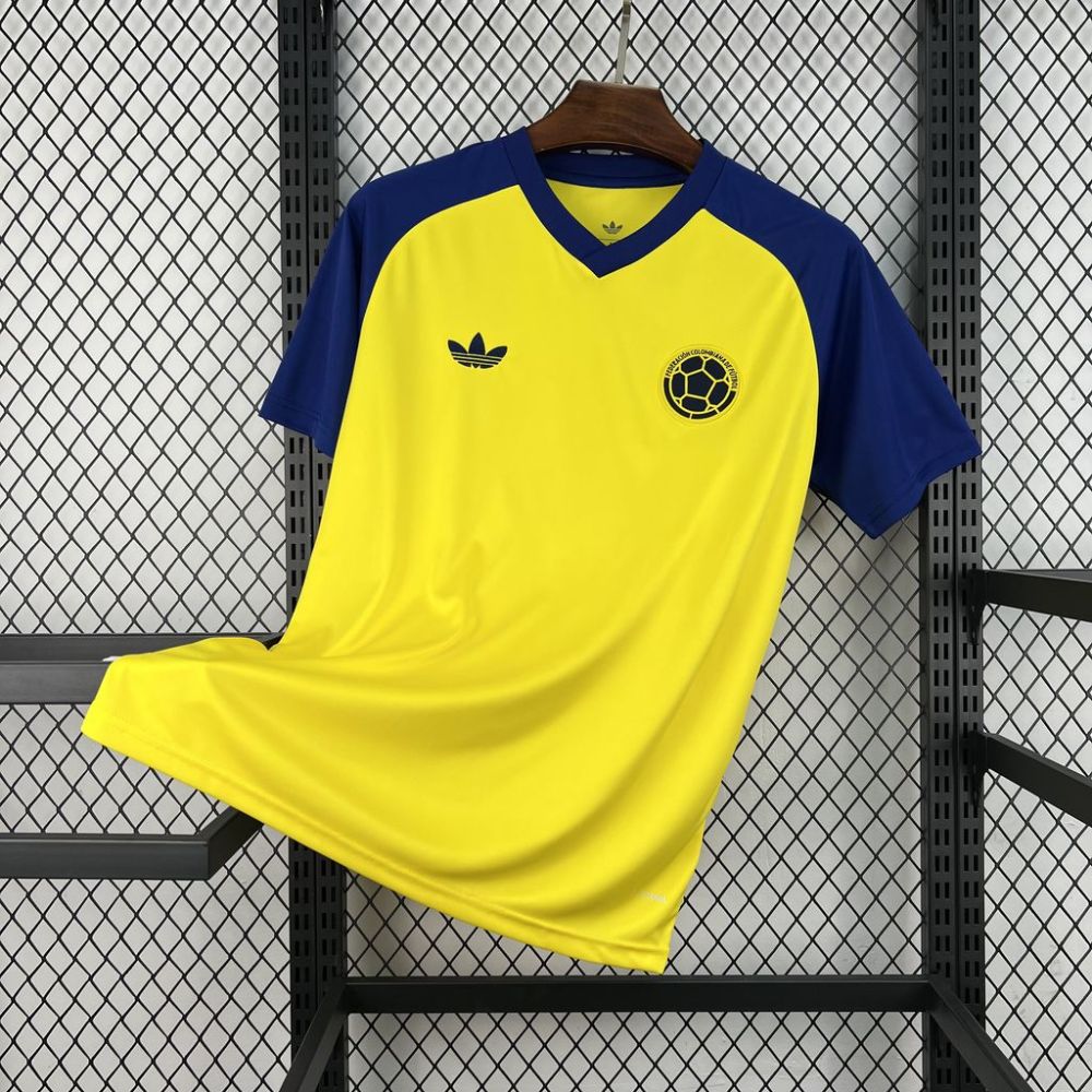 Colombia Soccer Jersey Pre-match Custom Shirt World Cup 2026