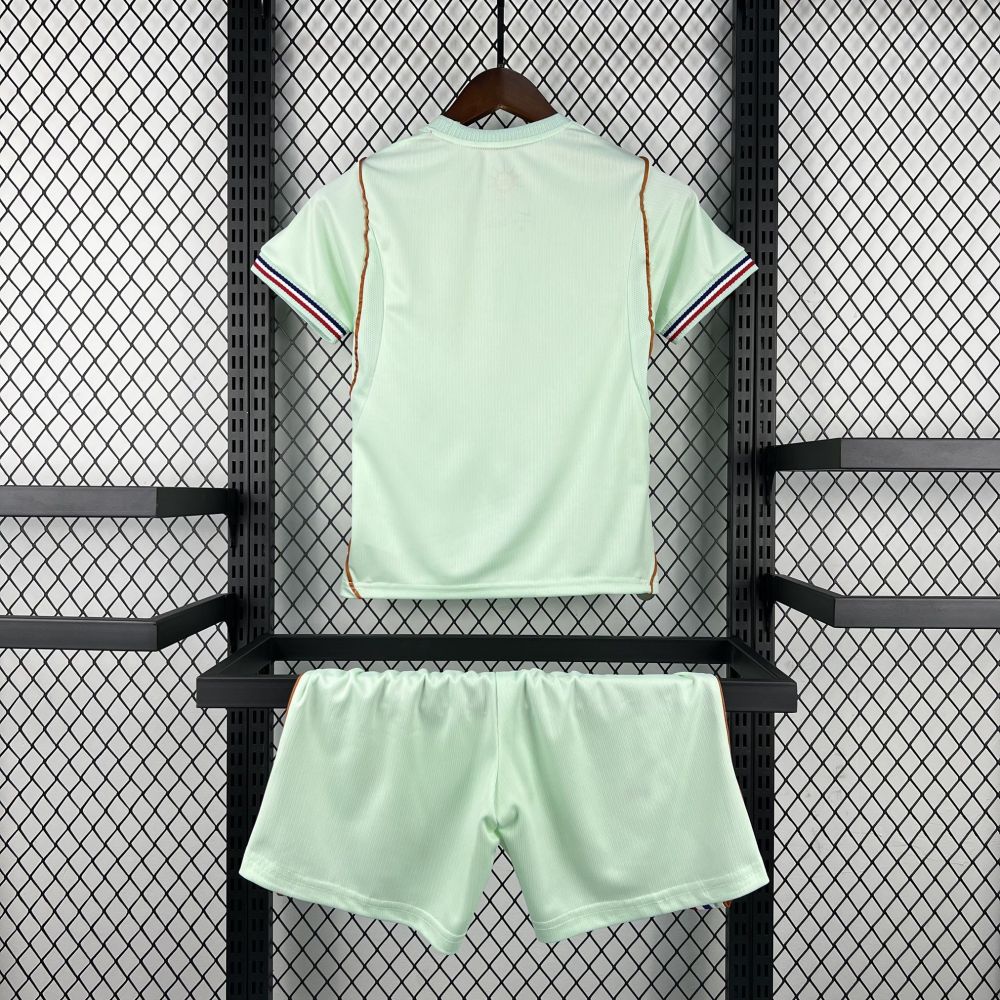 France Football Jersey Away Kids Kit Jersey+Shorts World Cup 2026