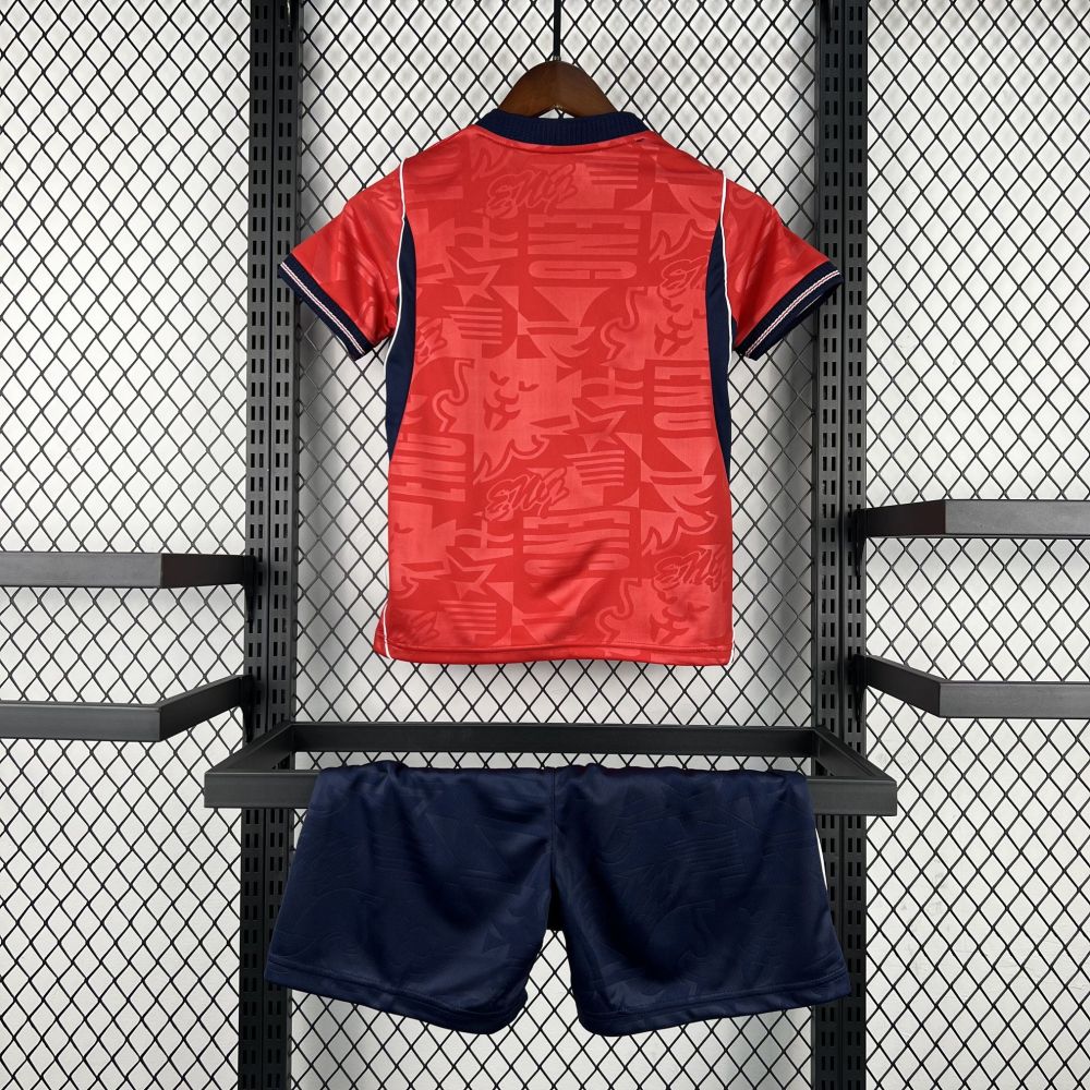 England Soccer Jersey Away Kids Kit Jersey+Shorts World Cup 2026
