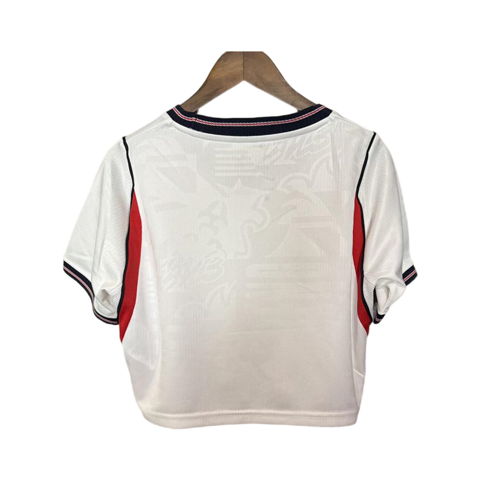 England Soccer Jersey Women's Home Crop Top World Cup 2026