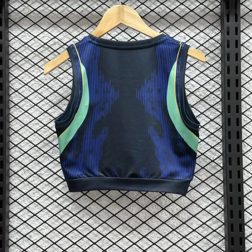 Brazil Soccer Jersey Women's Away Vest World Cup 2026
